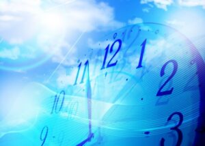 時代の流れを表す